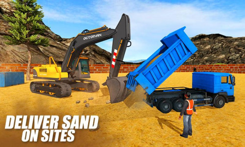 اسکرین شات بازی Excavator Dumper Truck Sim 3D 4