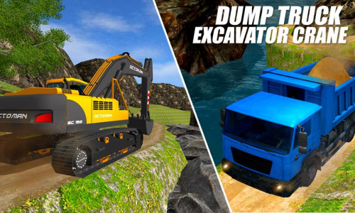 اسکرین شات بازی Excavator Dumper Truck Sim 3D 3