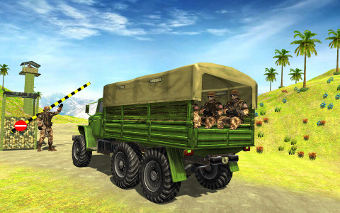 اسکرین شات بازی US Army Truck Driver Simulator 1
