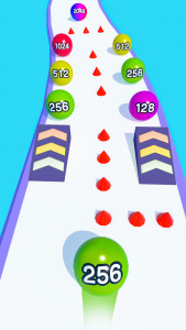 اسکرین شات بازی Rolling Ball Run Numbers Game 2