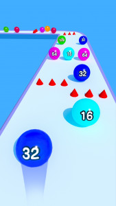 اسکرین شات بازی Rolling Ball Run Numbers Game 5