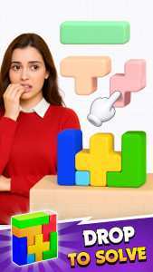 اسکرین شات 4 بازی Drop Shape Puzzle