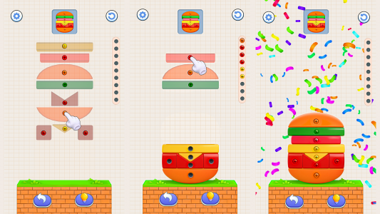 اسکرین شات بازی Color Blocks - Shapes Builder 1