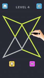 اسکرین شات 4 بازی Single Line Puzzle Drawing