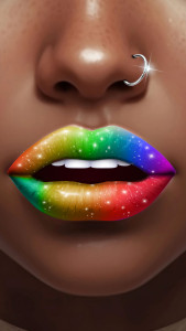 اسکرین شات 2 بازی Lip Art Beauty DIY Makeup Game