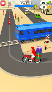 اسکرین شات بازی Delivery Boy Bicycle Game 7