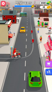 اسکرین شات بازی Delivery Boy Bicycle Game 6