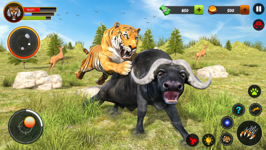 اسکرین شات بازی Tiger Games Wild Animal Games 5