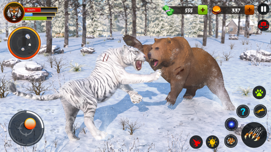 اسکرین شات بازی Tiger Games Wild Animal Games 8