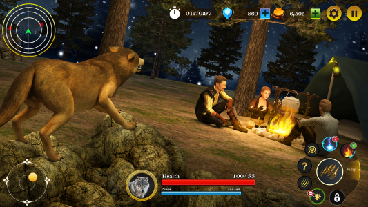 اسکرین شات بازی Wolf Games The Wolf Simulator 3