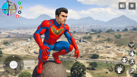 اسکرین شات 1 بازی Flying Superhero: Vegas Hero