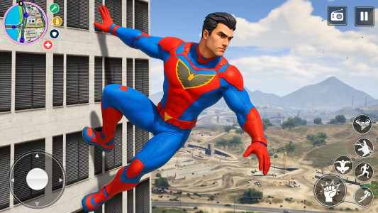 اسکرین شات 3 بازی Flying Superhero: Vegas Hero