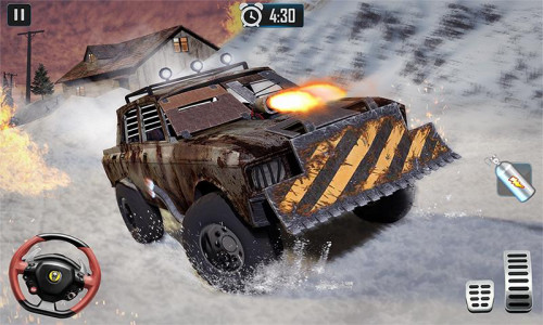 اسکرین شات بازی Mad Car War Death Racing Games 5