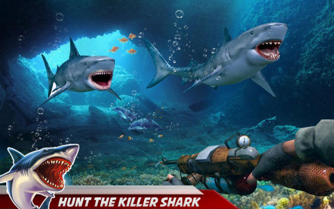 اسکرین شات بازی Angry Shark Wild Animal Hunter 5