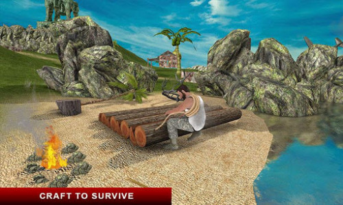 اسکرین شات بازی Lost Island Raft Survival Game 5