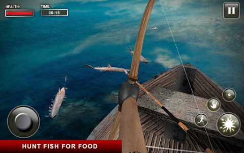 اسکرین شات بازی Lost Island Raft Survival Game 8