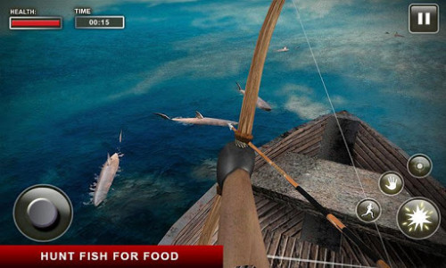 اسکرین شات بازی Lost Island Raft Survival Game 3