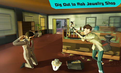 اسکرین شات بازی Supermarket Robbery Crime City Mafia Robbery Games 4