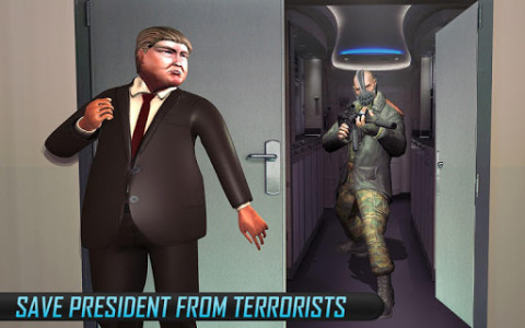 اسکرین شات بازی President Airplane Hijack Secret Agent FPS Game 8