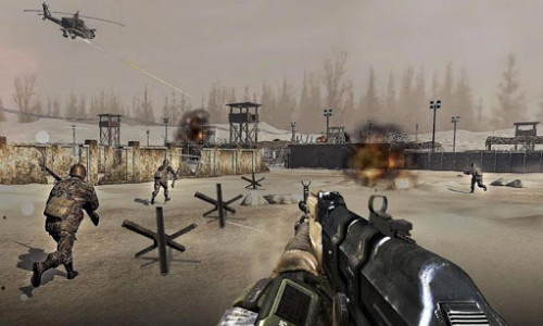 اسکرین شات بازی US Army WW2 Battlegrounds Call Of World War 2 Game 3