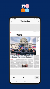اسکرین شات 3 برنامه The Guardian Editions