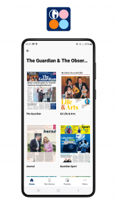 اسکرین شات برنامه The Guardian Editions 2