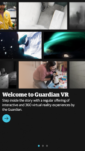 اسکرین شات برنامه The Guardian VR 2