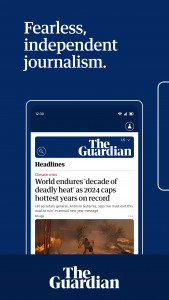 اسکرین شات برنامه The Guardian - News & Sport 1