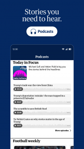 اسکرین شات 6 برنامه The Guardian - Live World News