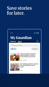 اسکرین شات برنامه The Guardian - News & Sport 6