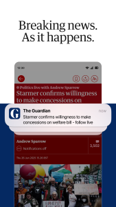 اسکرین شات 2 برنامه The Guardian - UK & World News