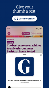 اسکرین شات 4 برنامه The Guardian - Live World News