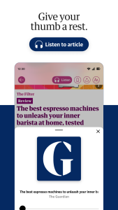 اسکرین شات 4 برنامه The Guardian - UK & World News