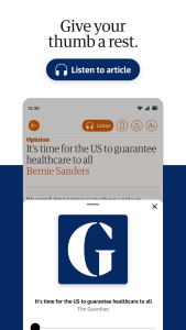 اسکرین شات 4 برنامه The Guardian - US & World News