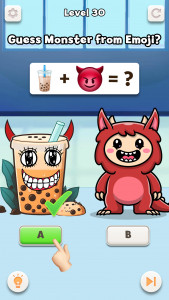 اسکرین شات بازی Guess Monster Emoji 1