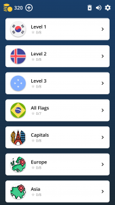اسکرین شات بازی Flags & Capitals of the World 8