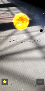 اسکرین شات 1 برنامه Solar System AR ( ARCore )