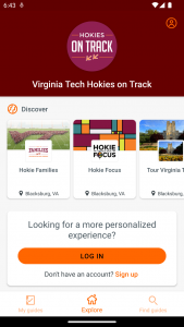 اسکرین شات 1 برنامه Virginia Tech Hokies on Track