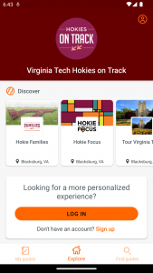 اسکرین شات برنامه Virginia Tech Hokies on Track 1