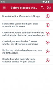 اسکرین شات 3 برنامه Welcome to UGA