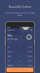 اسکرین شات 1 برنامه iPray: Prayer Times & Qibla