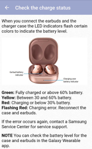 اسکرین شات 2 برنامه Galaxy Buds Live Guide