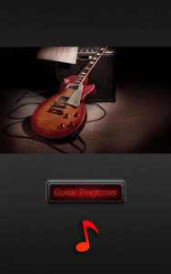 اسکرین شات برنامه Guitar Ringtones 1