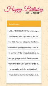 اسکرین شات برنامه Happy Birthday Gif & Images 7