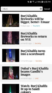 اسکرین شات برنامه Gulf News 5