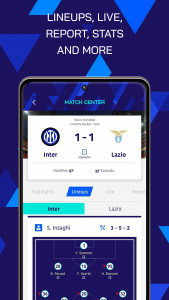 اسکرین شات برنامه Lega Serie A – Official App 6