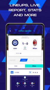 اسکرین شات برنامه Lega Serie A – Official App 6