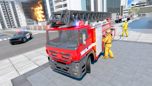 اسکرین شات 6 بازی Fire Truck Driving Simulator