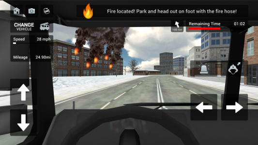 اسکرین شات بازی Fire Truck Rescue Simulator 3