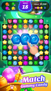 اسکرین شات بازی Gummy Candy Blast- Fun Match 3 3